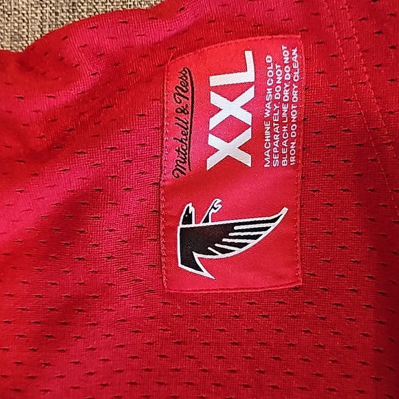 Deion Sanders Atlanta falcons name and number crew neck Mitchell & Ness jersey - Picture 8 of 8